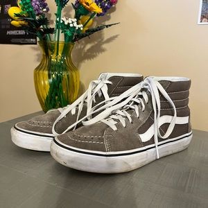 Vans vintage brown high too sneaker
